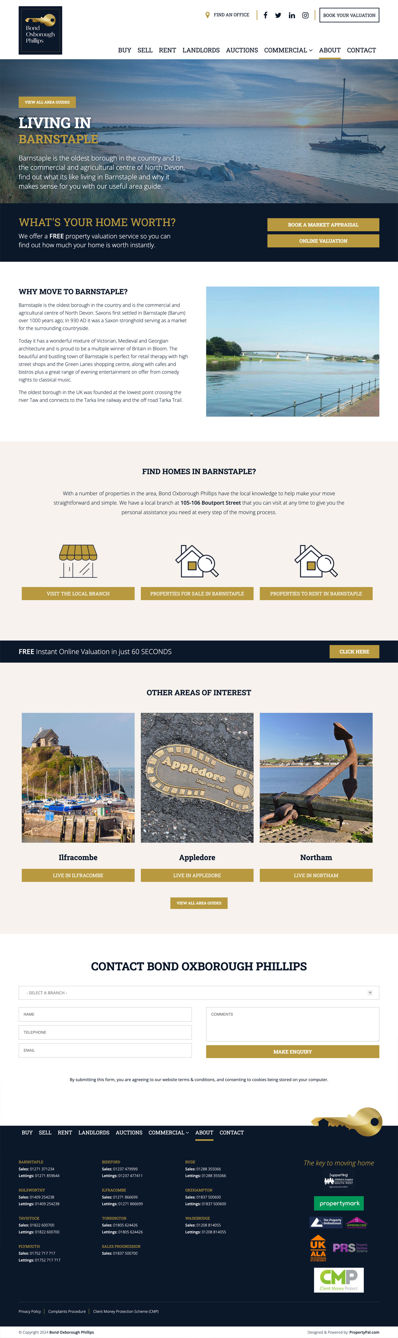 Living in Barnsataple