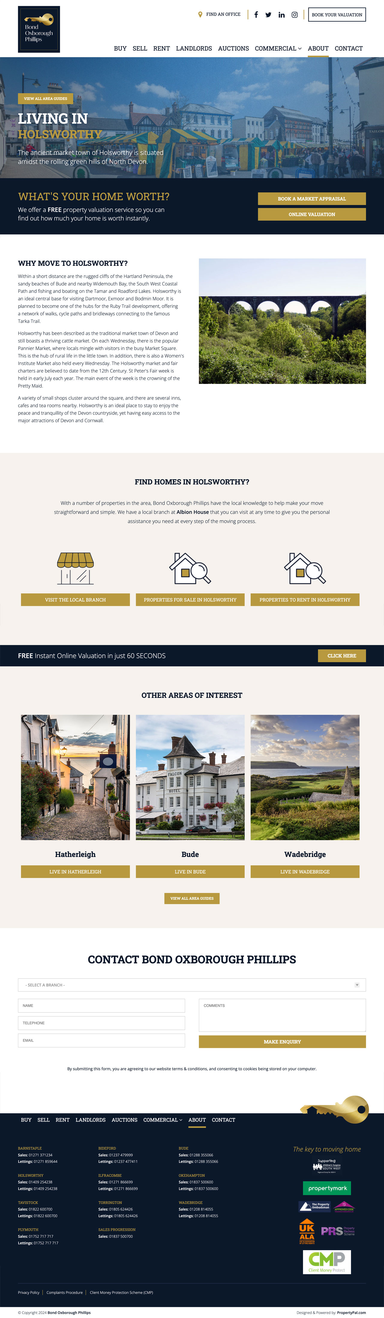 Living in Holsworthy