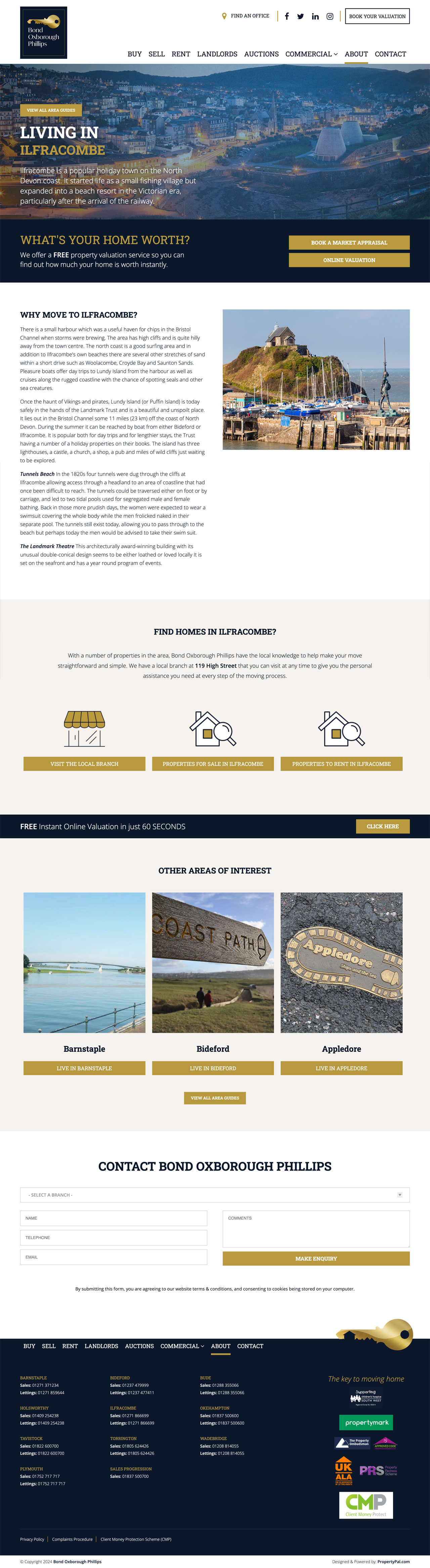 Living in Ilfracombe