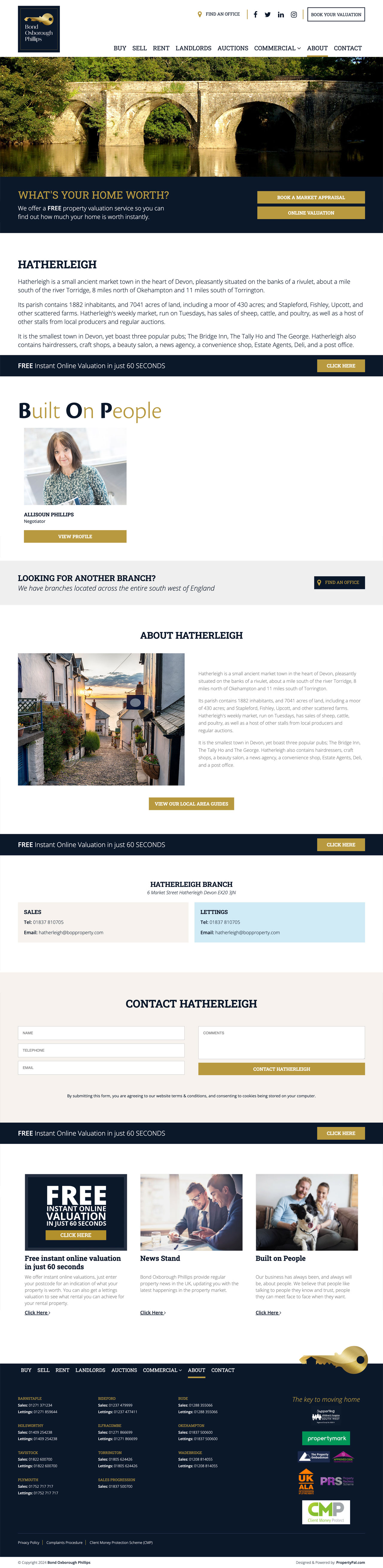 Estate Agents Hatherleigh