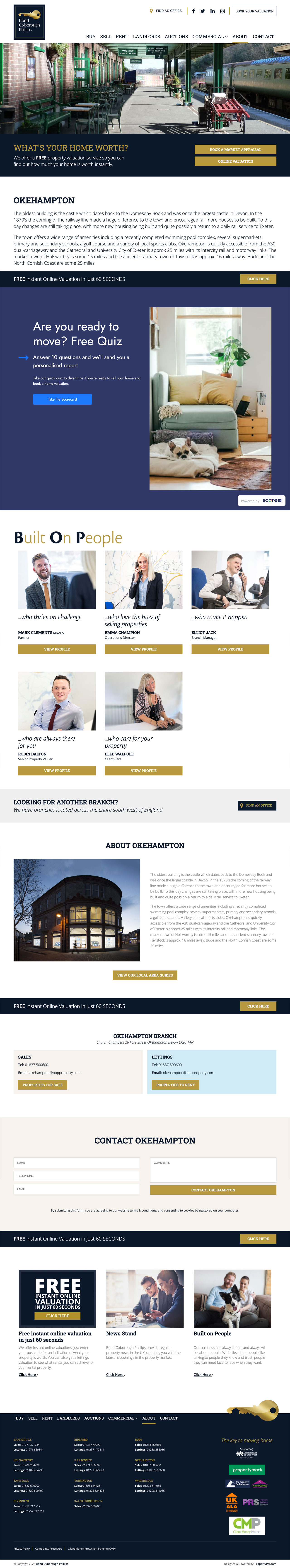 Estate Agents Okehampton