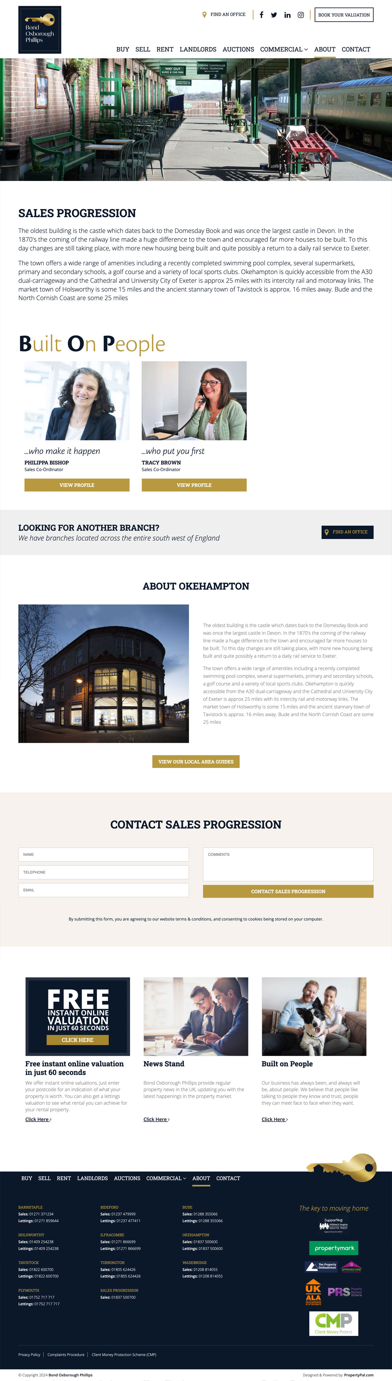 Sales Progression Okehampton