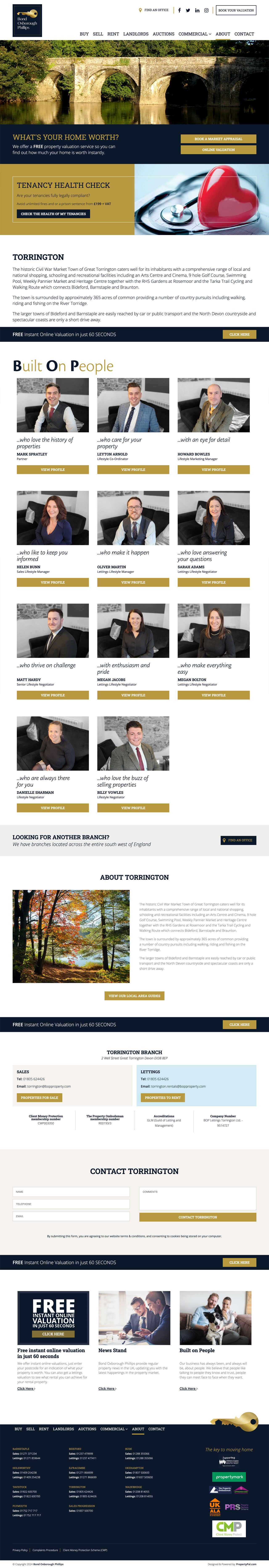 Estate Agents Torrington