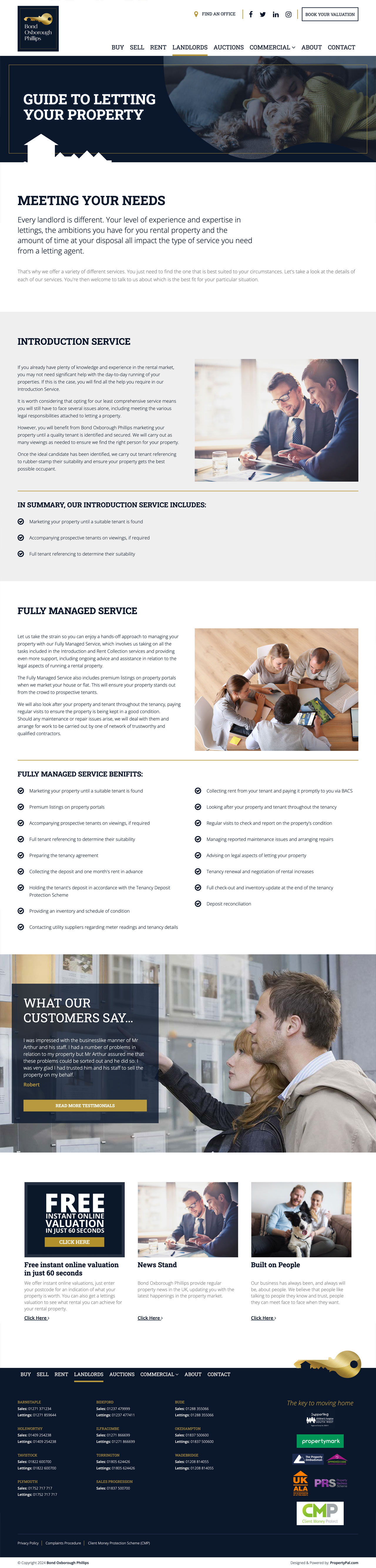 Landlords Guide to Letting their Property