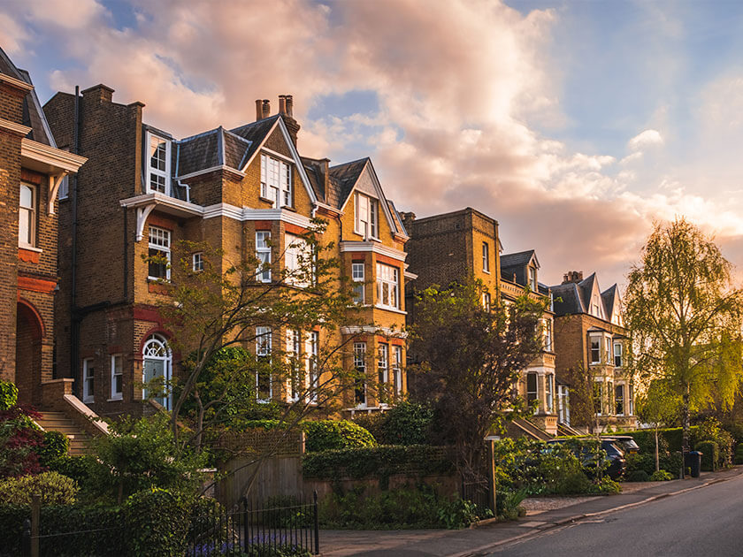 Row Of Houses
